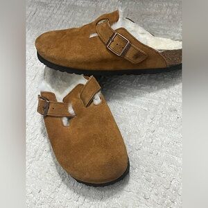 Birkenstock Boston Shearling Clogs